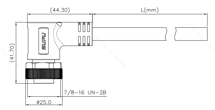 7/8 圆形连接器M7/8U05C-FMSRA-UC001BH