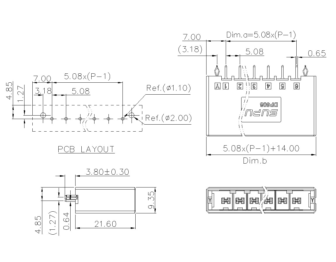 动态接插件连接器DP508V1XXF-BK-0Y10-速普电子